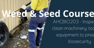 AHCBIO203 Online Weed and Seed Course