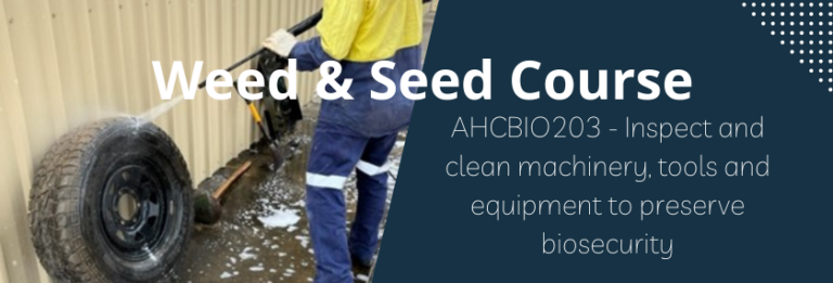 AHCBIO203 Online Weed and Seed Course